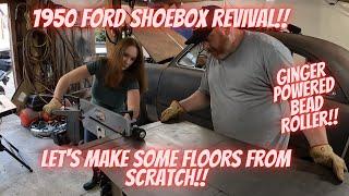 Let's get some floors in this 1950 Ford Shoebox!! This is a budget revival build!!