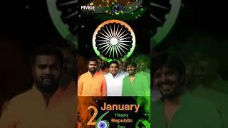 Happy republic day for Sudheer Anna and ramprasad anna Srinu anna