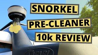 Donaldson SNORKEL PRE-CLEANER - 10000km review | How much did it collect? Dust Filter - Toyota LC200