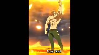 Is Escanor the best 7ds character? #sevendeadlysins #anime #fourknightsoftheapocalypse #animeedit