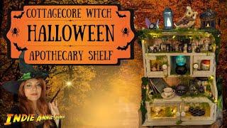 CottageCore Witch Decor - Apothecary Cabinet and Witch!