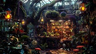 Magical Garden Exotic Plant Shop  Enchanting Forest Music for Heals Mood, Relax Soul, Soundly Sleep