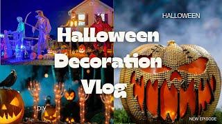 Decorate My House For Halloween/1st Time Decorating/ Halloween Decorations/ Spooky Season/DIY Decor