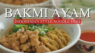 How to cook Bakmi Ayam - Indonesian Style Noodle Dish #bakmiayam #indonesianstylenoodles