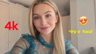 See through transparent try on haul  | micro transparent lingerie & bikini try on haul 2025 # 1