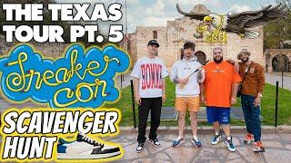 THE TEXAS TOUR: SAN ANTONIO DAY TWO *SNEAKER CON SCAVENGER HUNT*