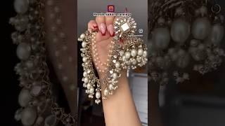 Meesho*Huge*Trendy sharara earing unboxing || Meesho Ka hain Suchi #short #shortsviralvideo #youtube