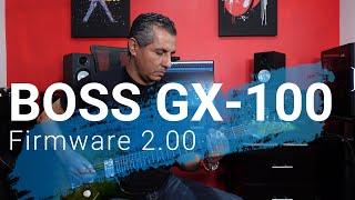 Boss GX-100 | Firmware 2.00 | México