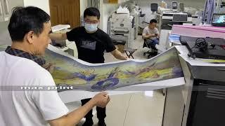 big size digital ceramic/enamel printer can print out 900*6000mm size tile!