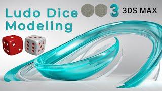 || How to make Dice in 3DS MAX || 3DS MAX Modeling Tutorial for Beginners ||