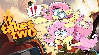 FLUTTERCHAN AND FLUTTERSHEE PLAY IT TAKES TWO | COMPLETE. CHAOS.