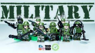  [FULL] LEGO SEMBO Block Unboxing Review 【CUSTOM】 LEGO Military Minifigures MOC Build 乐高 ЛЕГО 레고 レゴ