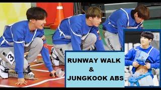 BTS - Taehyung, Jin and J-Hope runway walk like models at the 2016 ISAC