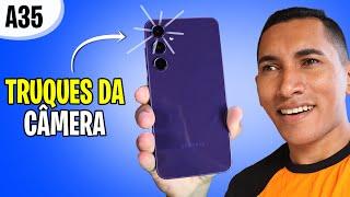 INCRÍVEL DICAS e TRUQUES da CÂMERA do Galaxy A35 5G