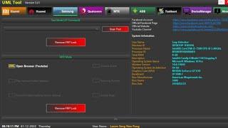 All Qualcomm + MTK & Hisillicon Patch Tool  / UML Tool V5.00