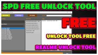 GSMTools UniSPD FRP Tool spd unlock Free tool  | realme spd mobile unlock tool | Aj Mobile Repairing