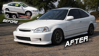 Building a *CLEAN* Honda Civic in 10 Minutes! (Less is MORE!)