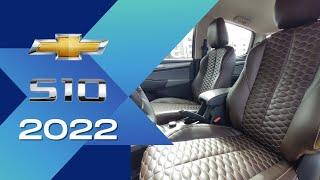 Nova S10 2022 || Cor Marrom || Revestimento dos bancos || Caminhonete TOP!!!