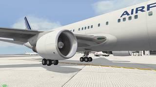 ️[ X-Plane 11 tuto français ] Boeing 767-300ER de Marseille LFML à Rome LIRF