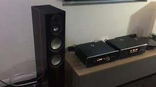 Roksan Blak Amplifier and CD player with Monitor Audio Gold 200