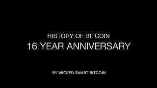 History of Bitcoin: 16 Year Anniversary