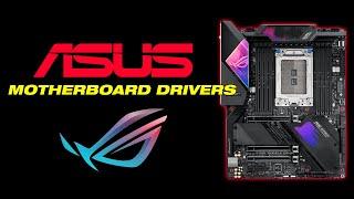 How To Download & Install ASUS Motherboard Drivers | 2024