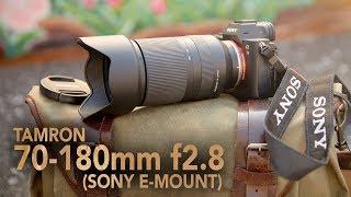 NEW Tamron 70-180mm f/2.8 Compact & Lightweight Zoom Lens for Sony E-Mount