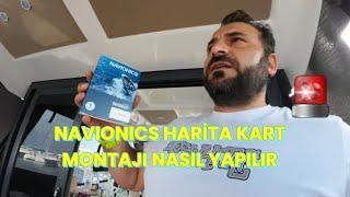 Raymarine navionics kart montajı 🫵