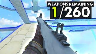 260 WEAPONS... BIGGEST & HARDEST GUN GAME EVER!