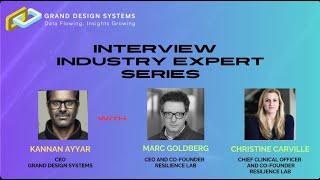 Interview Industry Expert Series - Marc Goldberg and Christine Carville co-founders Resilience Lab