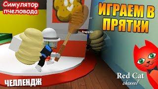 ЧЕЛЛЕНДЖ - ПРЯТКИ В СИМУЛЯТОРЕ ПЧЕЛОВОДА | Hide and seek Bee Swarm Simulator roblox | #ПряткиRedCat