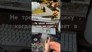 Никогда не трогай женщину , которая играет в Симс!