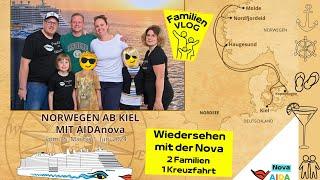 TAG 1 - WIEDERSEHEN mit AIDA Nova -  2 Familien 1 gemeinsame Kreuzfahrt | XXL Familien VLOG #48-1