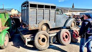 living the dream:  France part 3  Automotive relic hunting .....'Tractomania'  huge autojumble