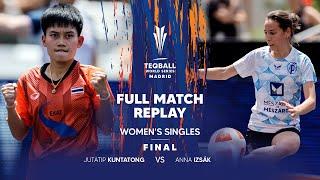 Teqball World Series 2024 - Madrid | Women's Singles, Final | Full match