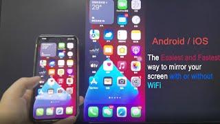 Screen Mirroring android / ios /windows to your tv/monitor/computer Any device with hdmi