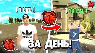 18 УРОВЕНЬ ЗА 1 ДЕНЬ! ЭТО ЛЕГКО - КАК ПОДНЯТЬ УРОВЕНЬ на БЛЕК РАШЕ!