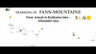 Artuch-Kulikalon lake - Allouddin pass - Allouddin lake