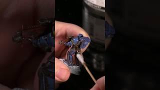 Painting Warhammer Ultramarines in an easy grimdark scheme!