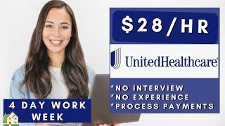 United Healthcare is Hiring Remote! No Interview No Experience Remote Work From Home Jobs 2024