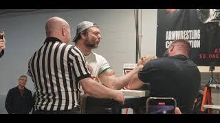 DEVON Larratt Vs JANEK I Armwrestling I Pinocchio move.....