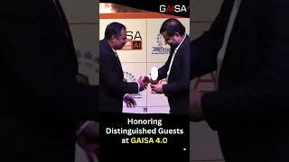 #AICRA: Honoring Distinguished Guests at #GAISA 4.0 #shorts