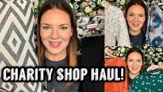 Charity Shop Haul | Thrift Haul | Primark | Designer Finds | Thrifting | Kate McCabe