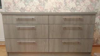 Собрал комод  своими руками //DIY Dresser from laminated particle board