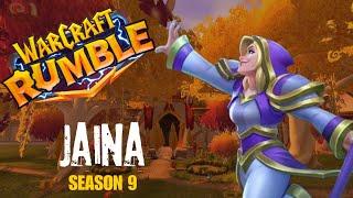 Warcraft Rumble PvP : Jaina Season 9 Dragon Towers ( They fix the spells Bug ! )