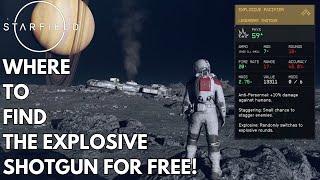 Where To Get The Explosive Round Shotgun FOR FREE In STARFIELD