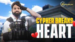 Rakazone Gaming (Cypher)Breaks Heart As Soon As He Gets Promotion in PD | Velocity Roleplay