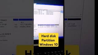 How to create a new partition in the windows 10 #shortvideo #windows #partition #harddisk