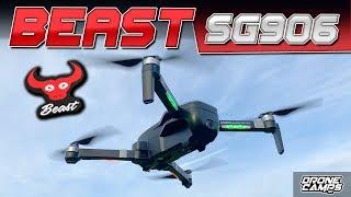 IT’S a BEAST! - ZLRC BEAST SG906 4K DRONE - REVIEW & FLIGHTS 