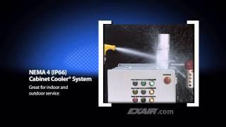 CE Compliant Cabinet Cooler Systems from EXAIR Corporation